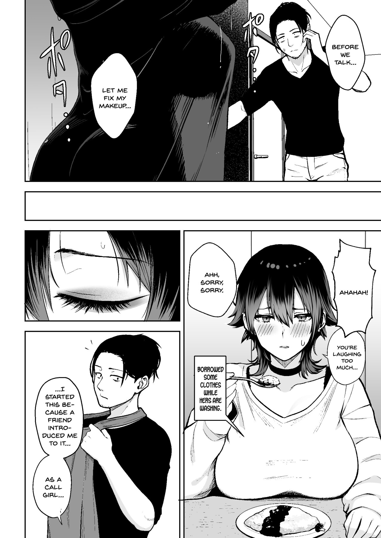 Hentai Manga Comic-The real thing is finally happening - a downer girl-Read-21